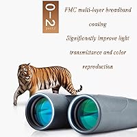 Vista 4 de telescopio Profesional para ver planetas Binoculares para caza de mano de alta potencia de alta definición impermeable gran angular prismáticos