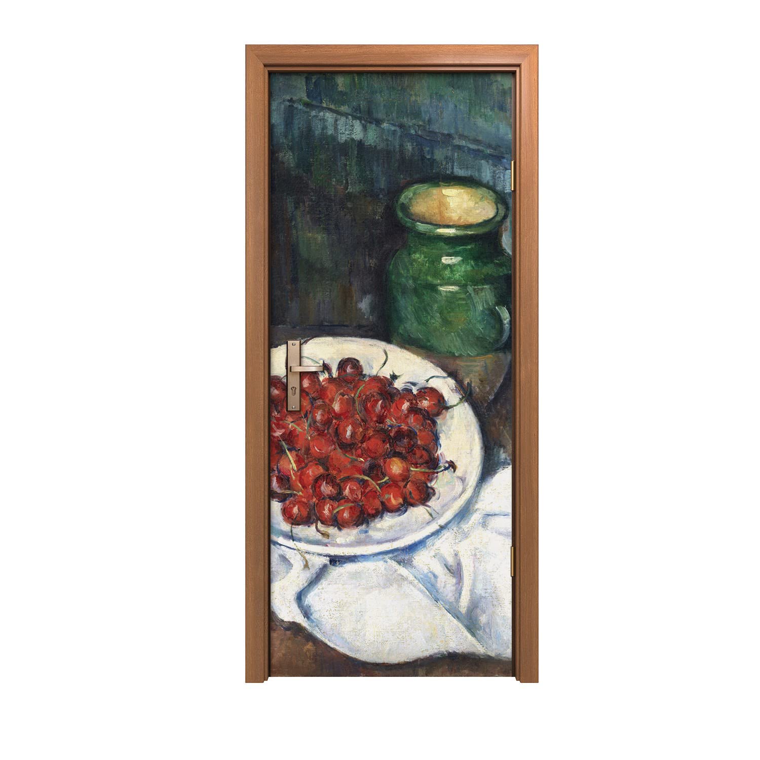 Autocollant de porte Peindre la vie morte poster mural de décoration 90x200