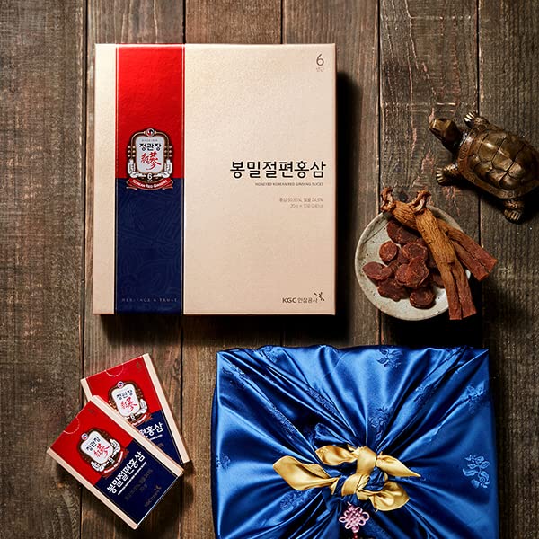 Amazon | 【公式 正官庄 海外ストア】 蜂蜜切片紅参 (20g×6箱) 高麗