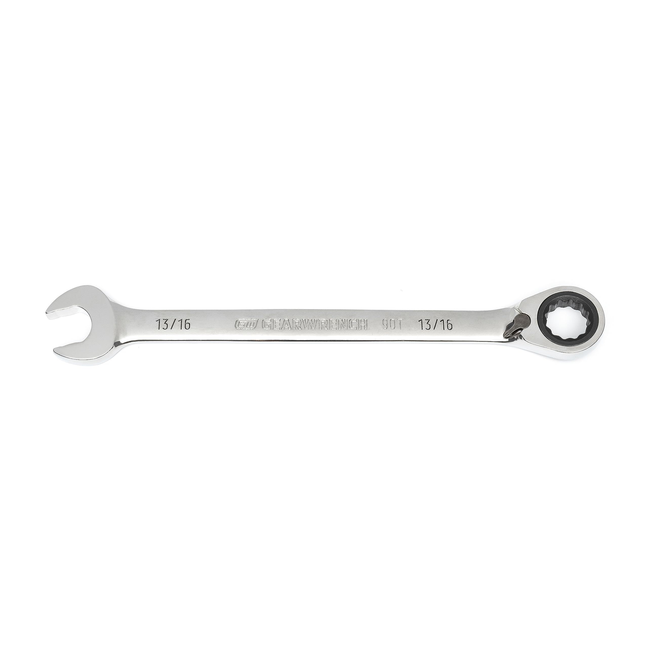 GEARWRENCH 90T 13/16" Reversible Ratcheting Combination Wrench - 86650, Large