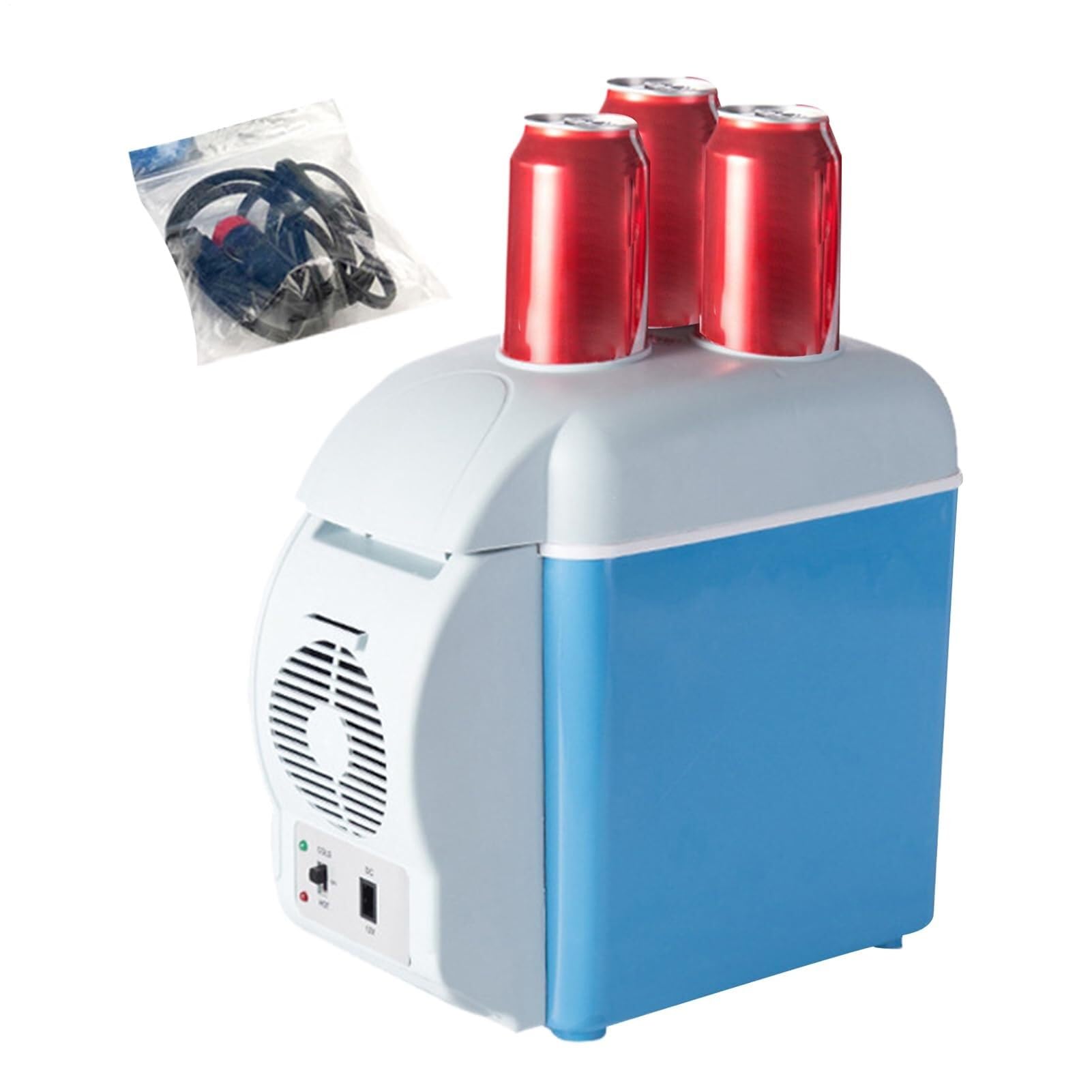 Refrigerador portátil, refrigerador de Viaje para Coche Calentador de Enfriador de Coche 7.5L For Bedroom, RV, Kitchen, Camping, Workplace