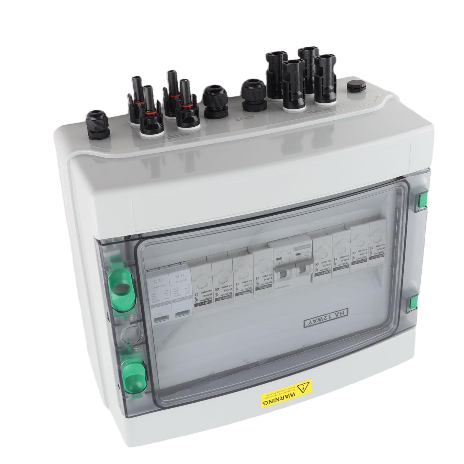 Keenso PV-Combiner-Box, 63A Leitungsschutzschalter, Wasserdichtes Design