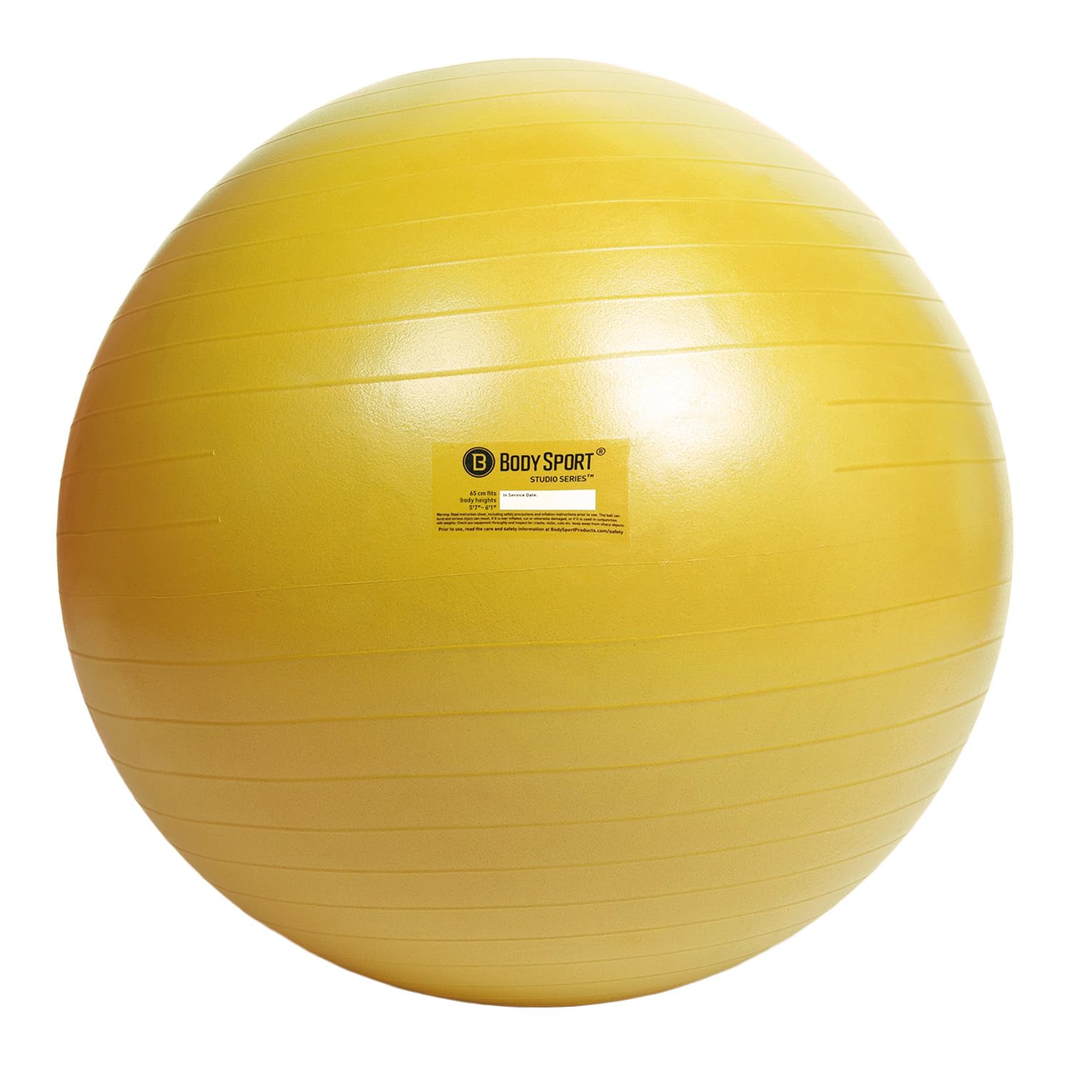 Body Sport Exercise Ball with Pump for Home, Gym, Balance, Stability, Pilates, Core Strength, Stretching, Yoga, Fitness Facilities, Desk Chairs