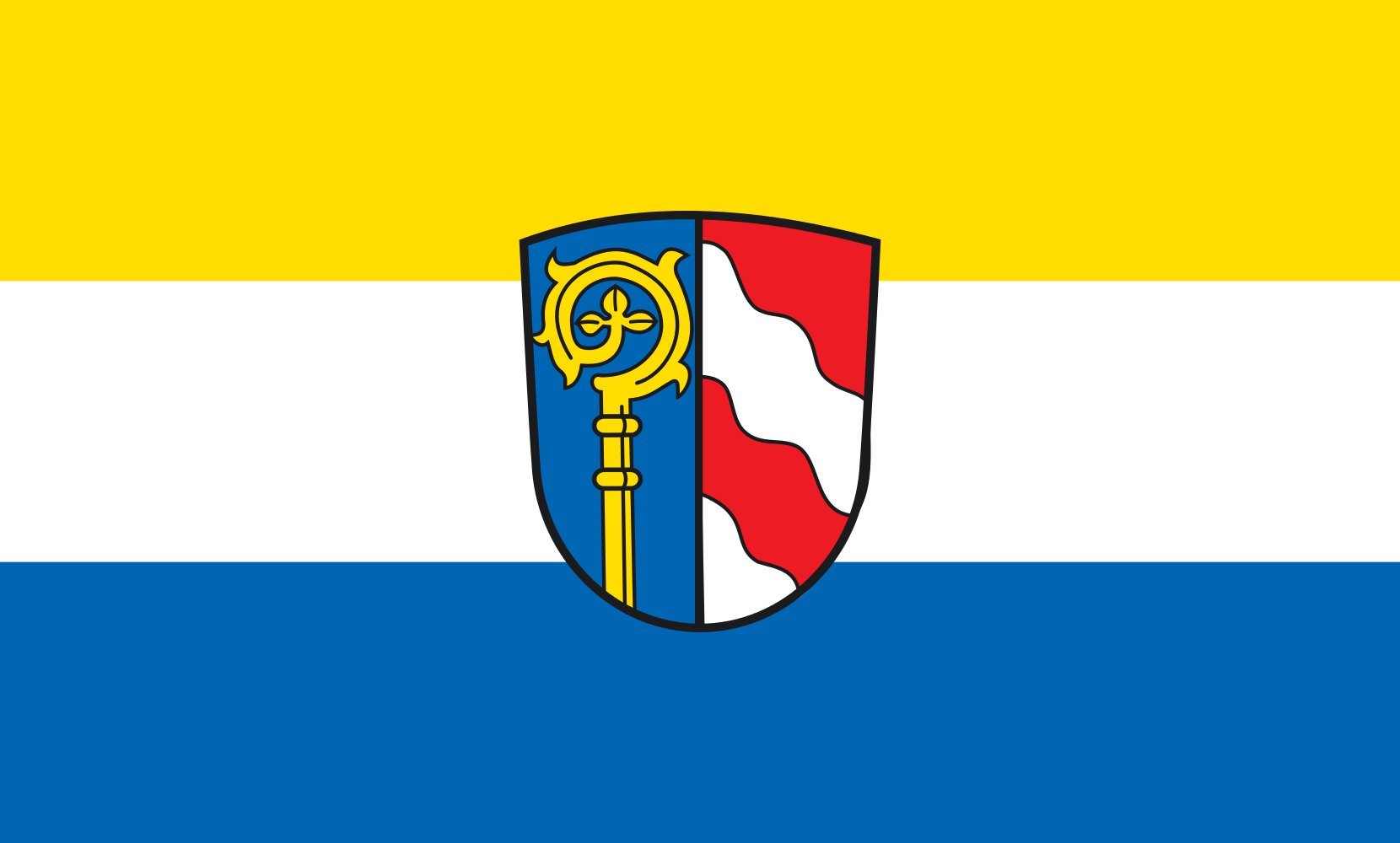 Drapeau large Eching am Ammersee pavillon paysage extérieur 1.35m²