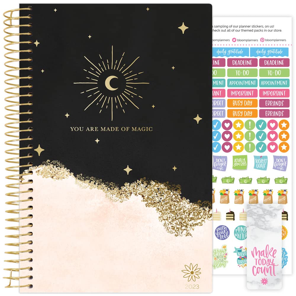 Buy bloom daily planners 2023 Year Day Planner (January 2023 December
