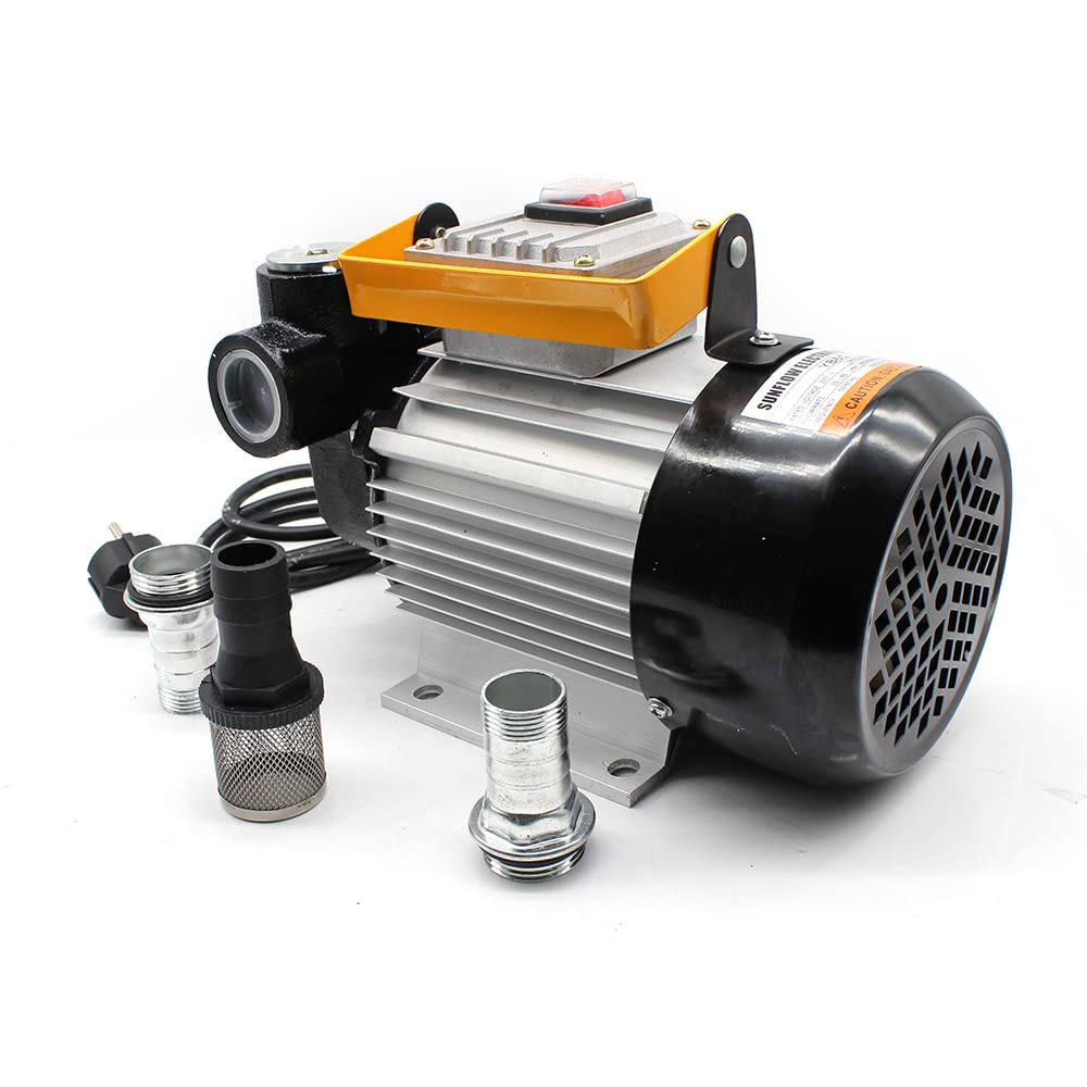 Pompa oleju napędowego, samozasysająca, 220 V, 3600 l/min, 550 W, uniwersalna pompa awaryjna, ręczny syfon, wąż, automatyczny pistolet do pompowania benzyny, wody, samochodu, łodzi, oleju