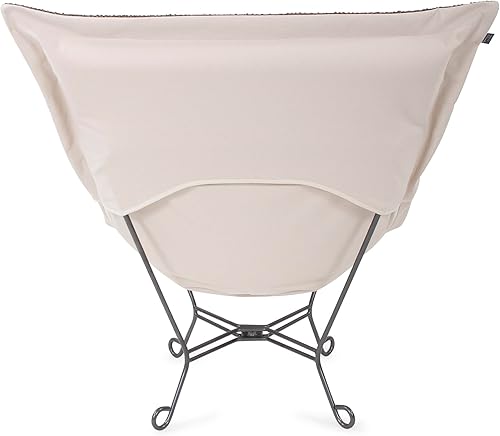 Miniatura 2 de Howard Elliott Cojín para silla Puff con funda, color turquesa marino