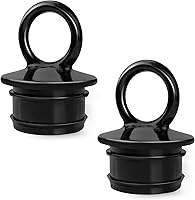 Vista 1 de Tapón de drenaje de PVC para buques T-H-Mar-ine de repuesto para desagües de 1-12 pulgadas a través del casco, el tapón de drenaje de barco a