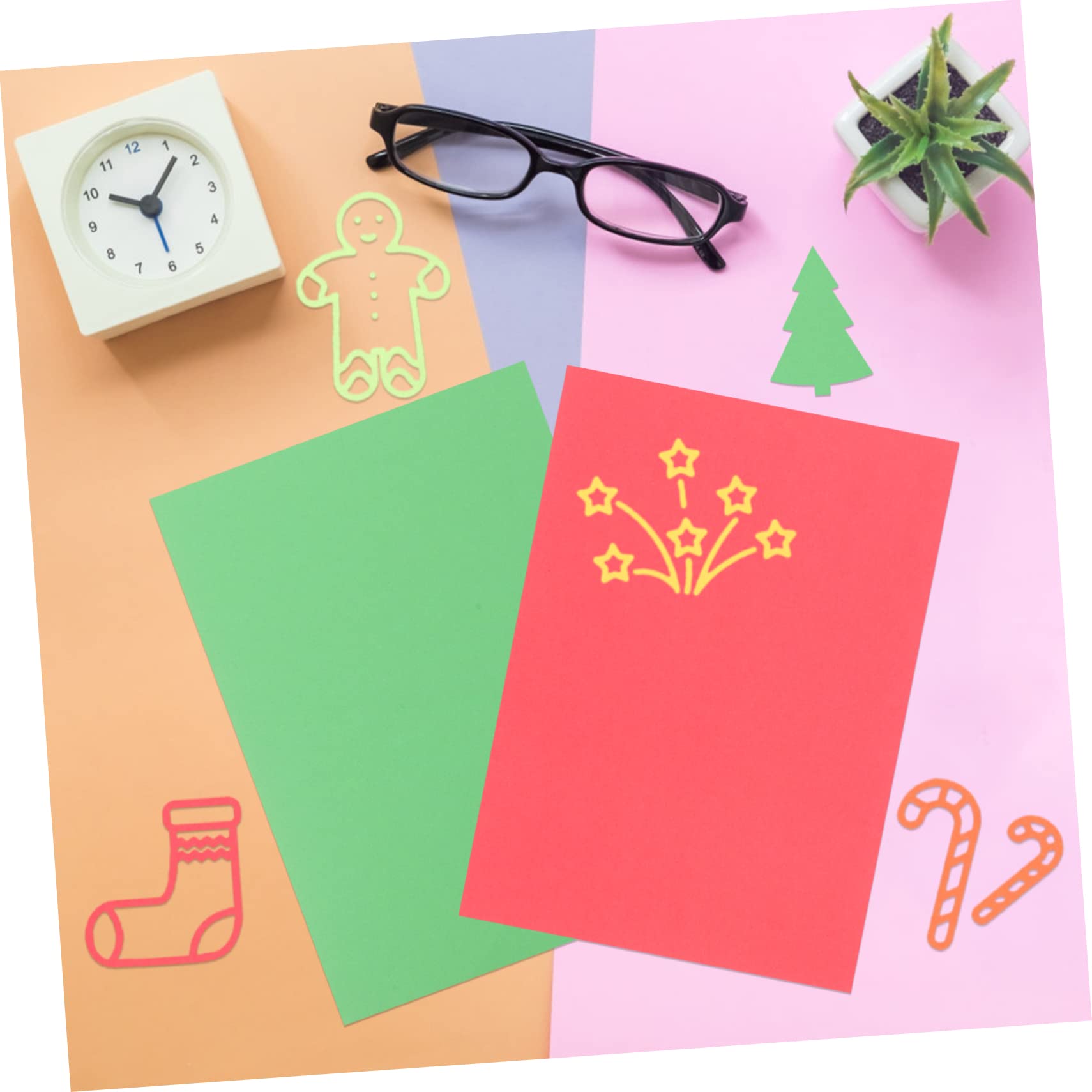 TEHAUX 100blätter Buntpapier Dekoratives Bastelpapier Für Origami Malen Und Kinderhandwerk Mischfarben Farben Für Projekte Und Schulaktivitäten
