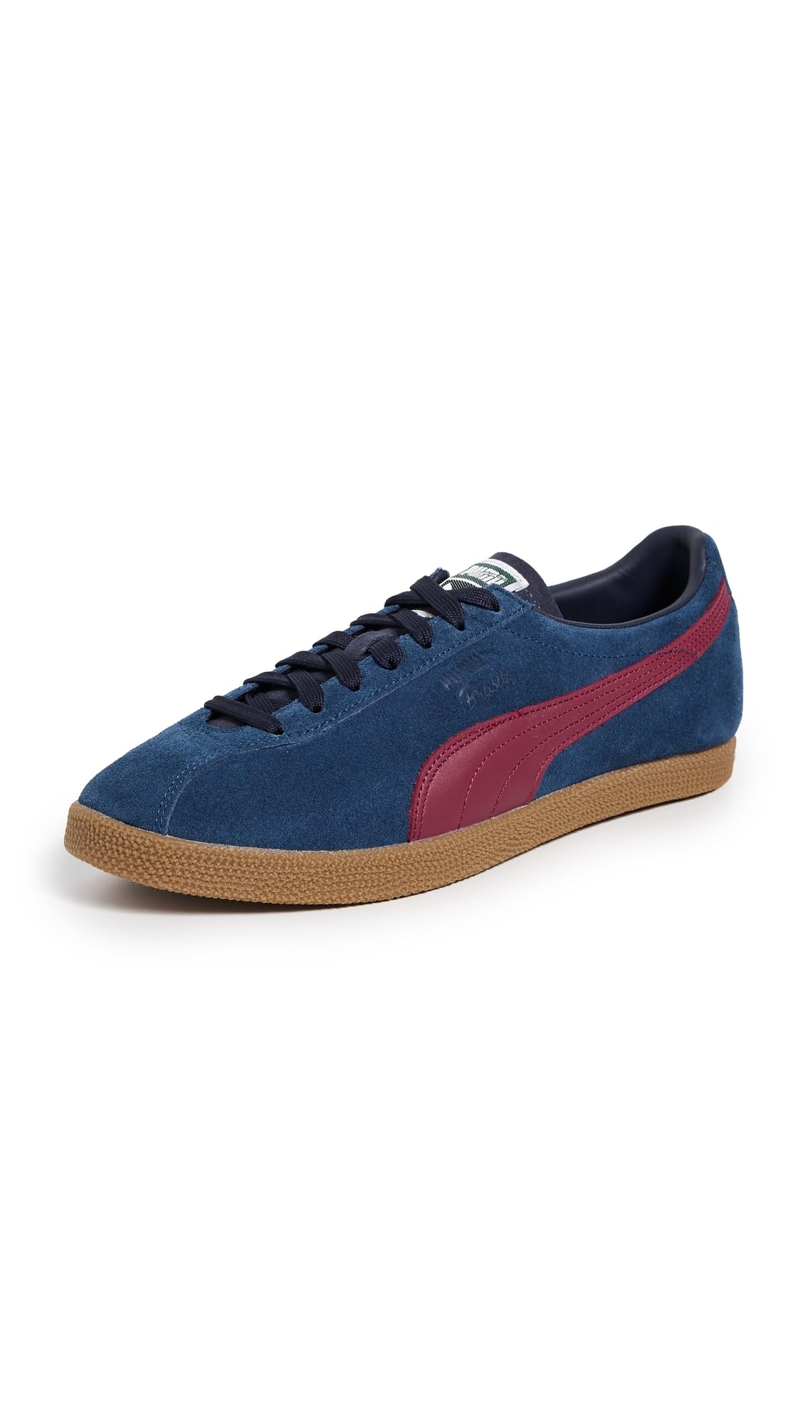 PUMA Mens Brasil Lace Up Sneakers Shoes Casual
