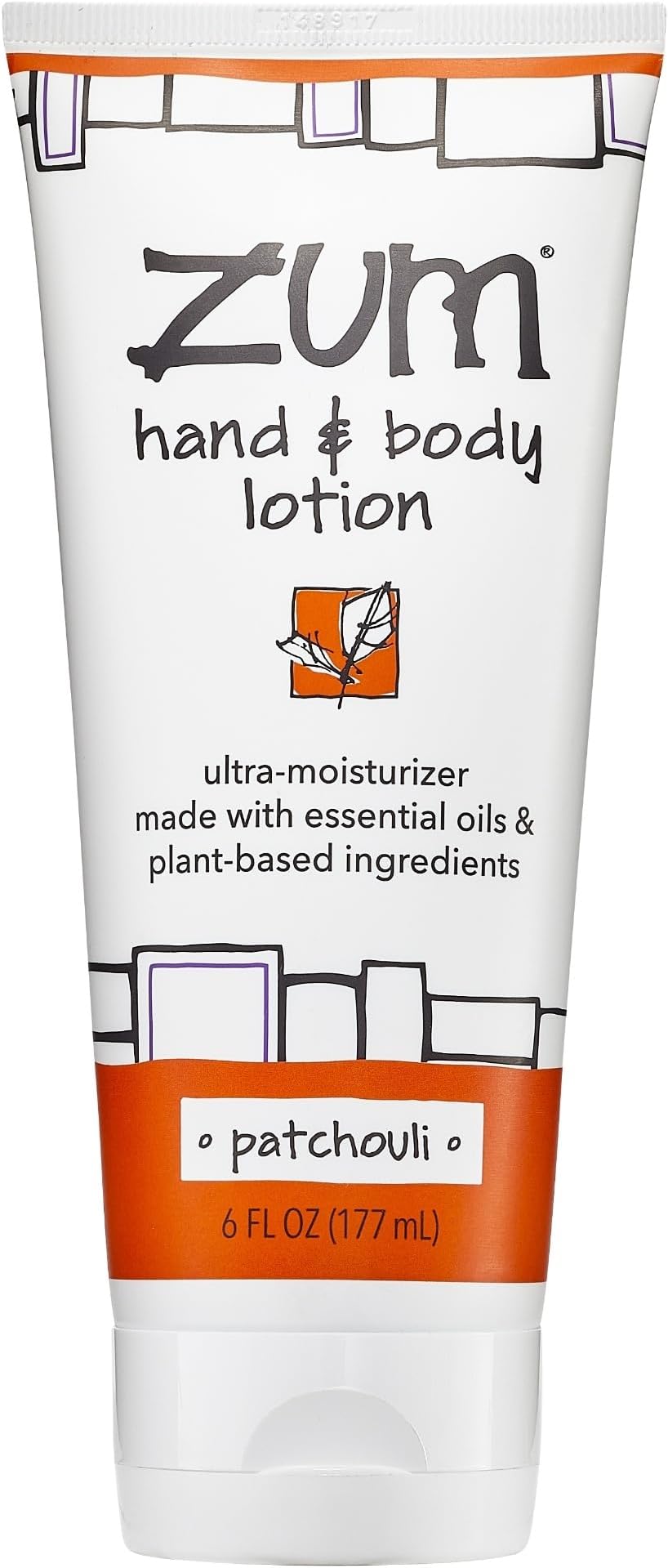 Indigo Wild Zum Hand & Body Lotion - Natural Hand Lotion for Dry Hands - Body Lotion for Women & Men - Body Moisturizers Include Shea Butter, Jojoba Oil & More - Patchouli Scent - 6 fl oz