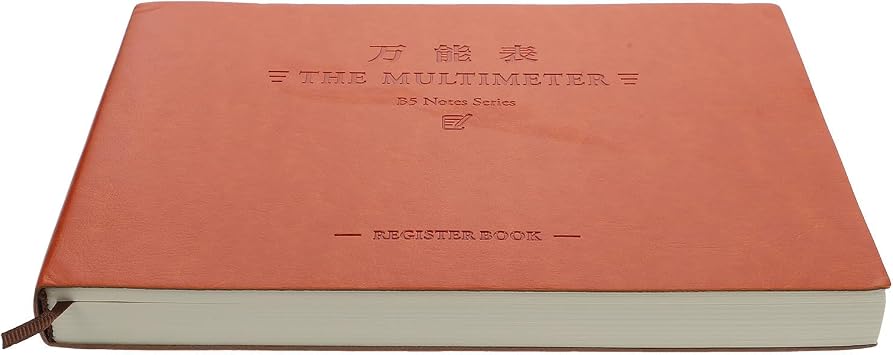 Universal Account Book Fake Leather Bookkeeping Handbook