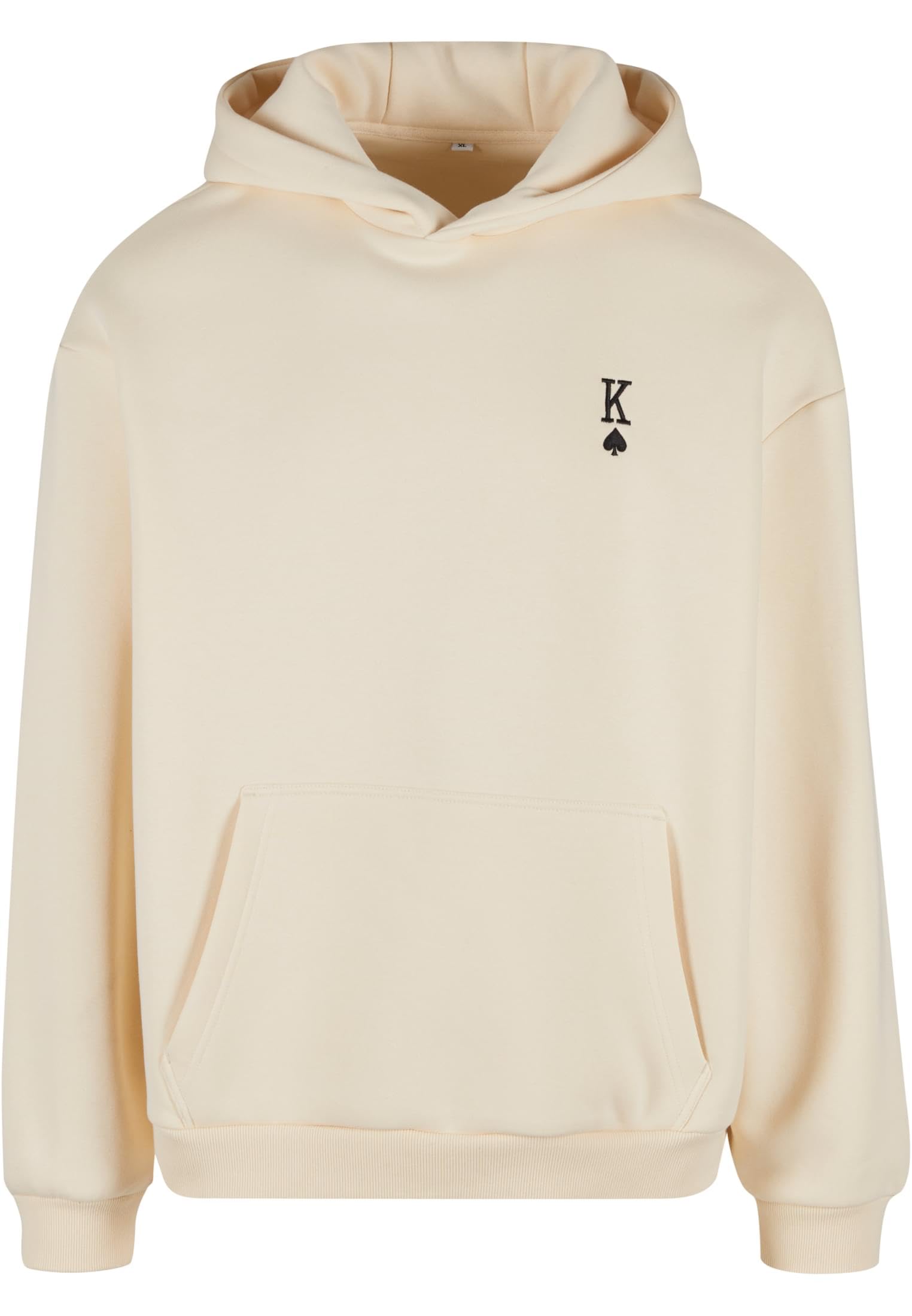 Mister Tee Mt3823-king Card EMB Fluffy Hoody Felpa con Cappuccio Uomo (Pacco da 1)