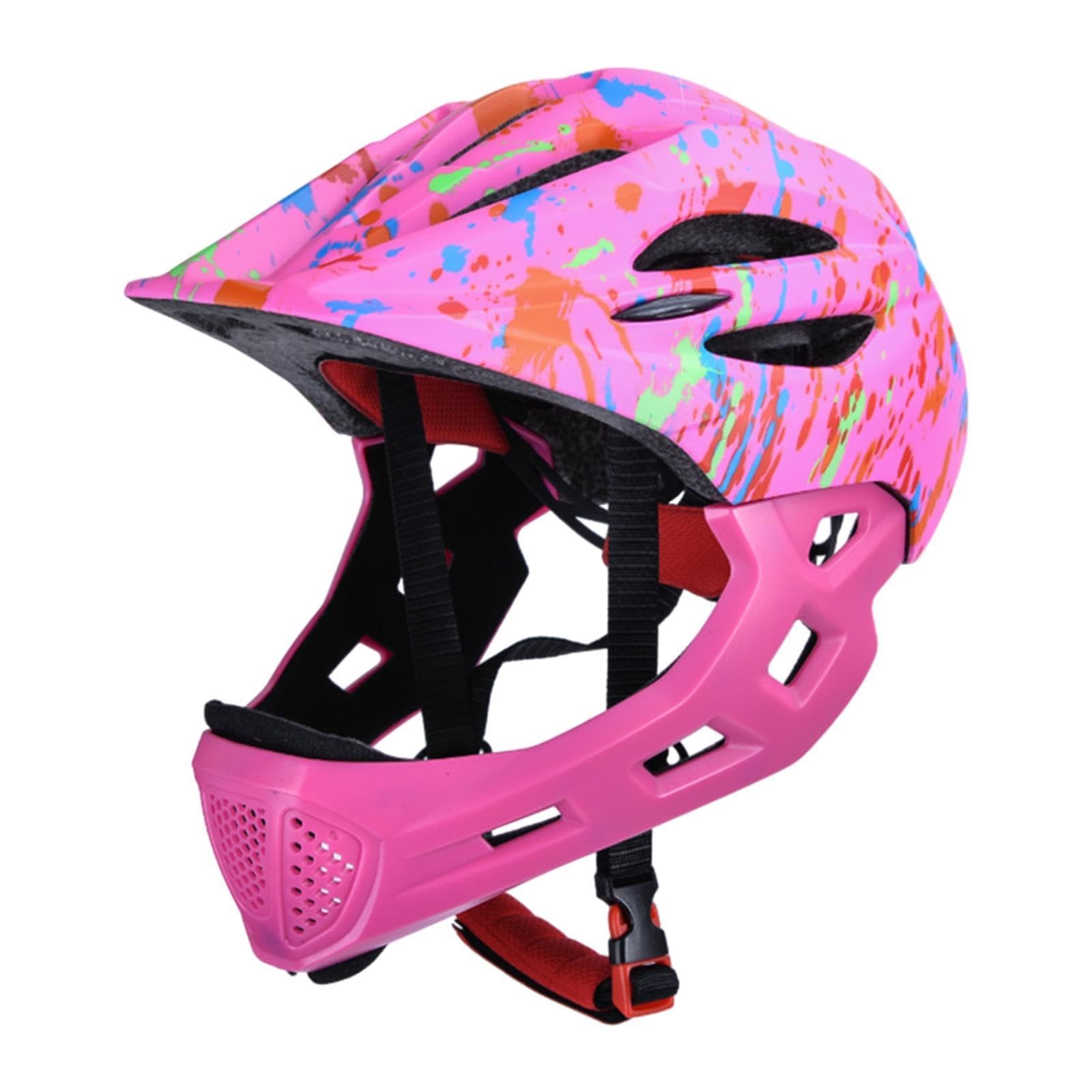 rockible Kids Bike Helmet Cycling Helmets Lightweight Kids Full Face Bike Helmet Bicycle Biking Helmets for Kids Boys Girls Riding Roller Skating Outdoor