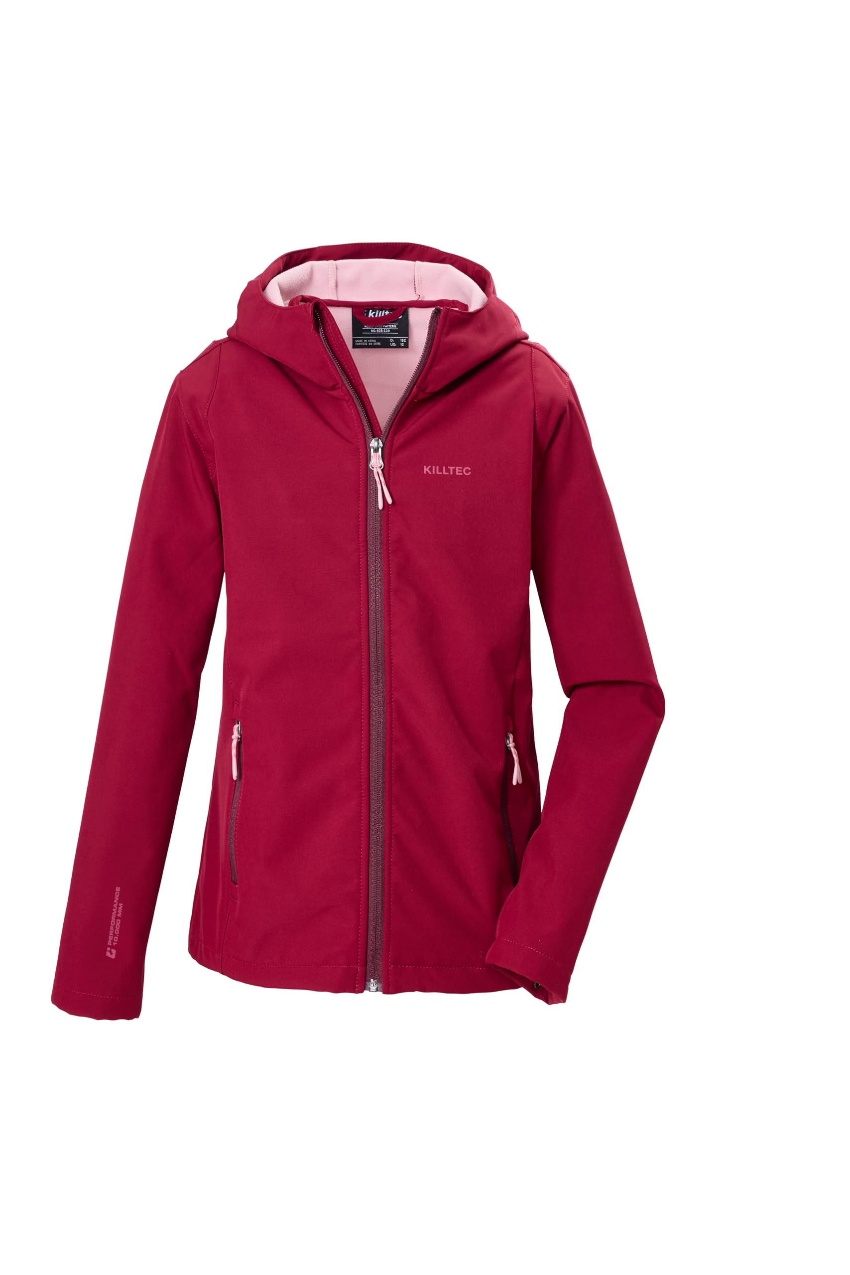 Killtec Mädchen Kow 164 Grls Sftshll Jckt Softshelljacke/Outdoorjacke mit Kapuze