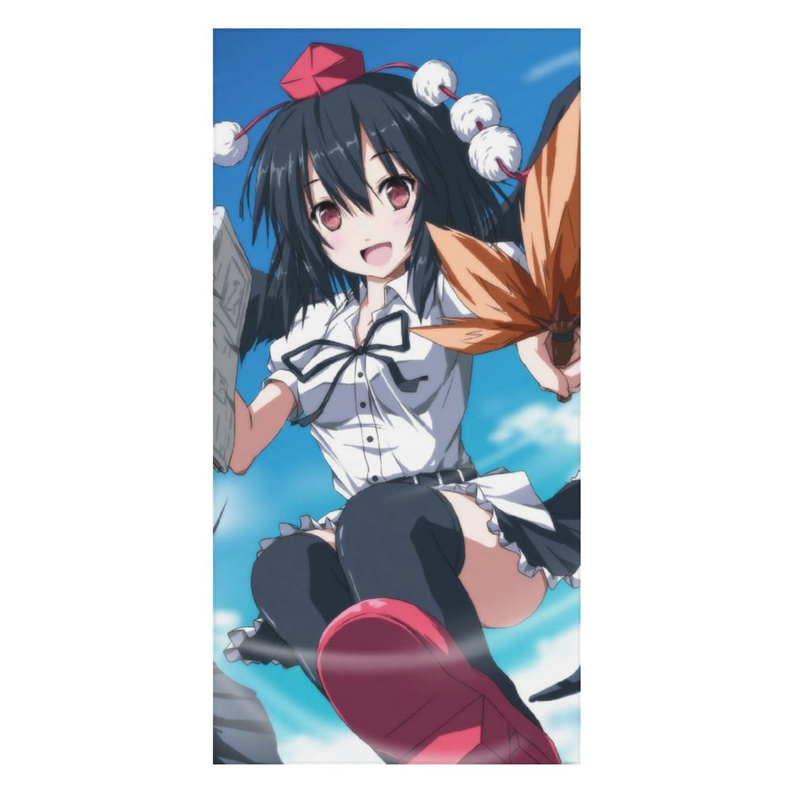 東方project  美少女　水着　超希少　バスタオル　HT35 Amazon｜バスタオル 東方シリーズ レ射命丸文 大判 160*80cm