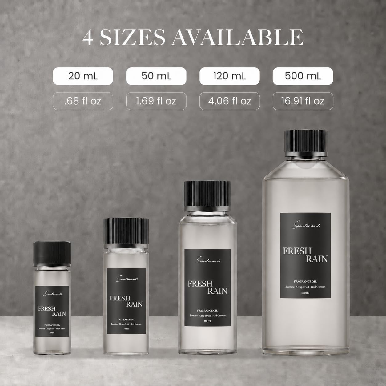 Amazon.com: Scentiment Fresh Rain Diffuser Oil - Premium Hotel