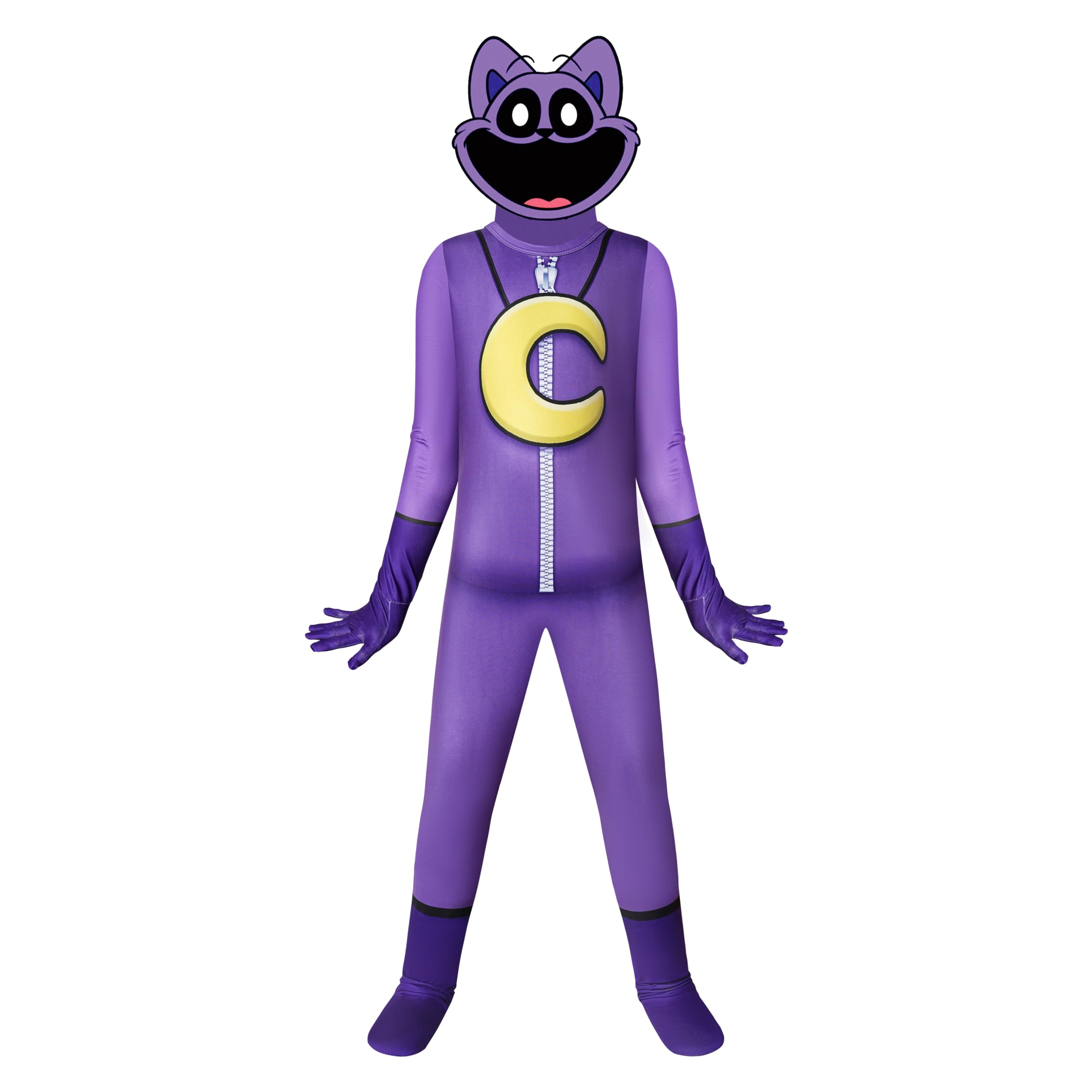 Brigcalki Poppy Playtime Smiling Critters for Kids Boys Girls Halloween Smiling Critters Monster Cosplay Party Dress Up 3-12 Years