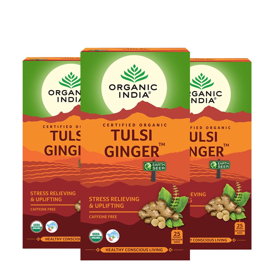 See full amazon price history chart for Organic India Infusion Tea Bags - Tulsi Ginger, 25 Bags - (Pack of 3) Organic India Infusion Tea Bags - Tulsi Ginger, 25 Bags - (Pack of 3) (B08BTM1LSR) Amazon Price History, Amazon Price Tracker