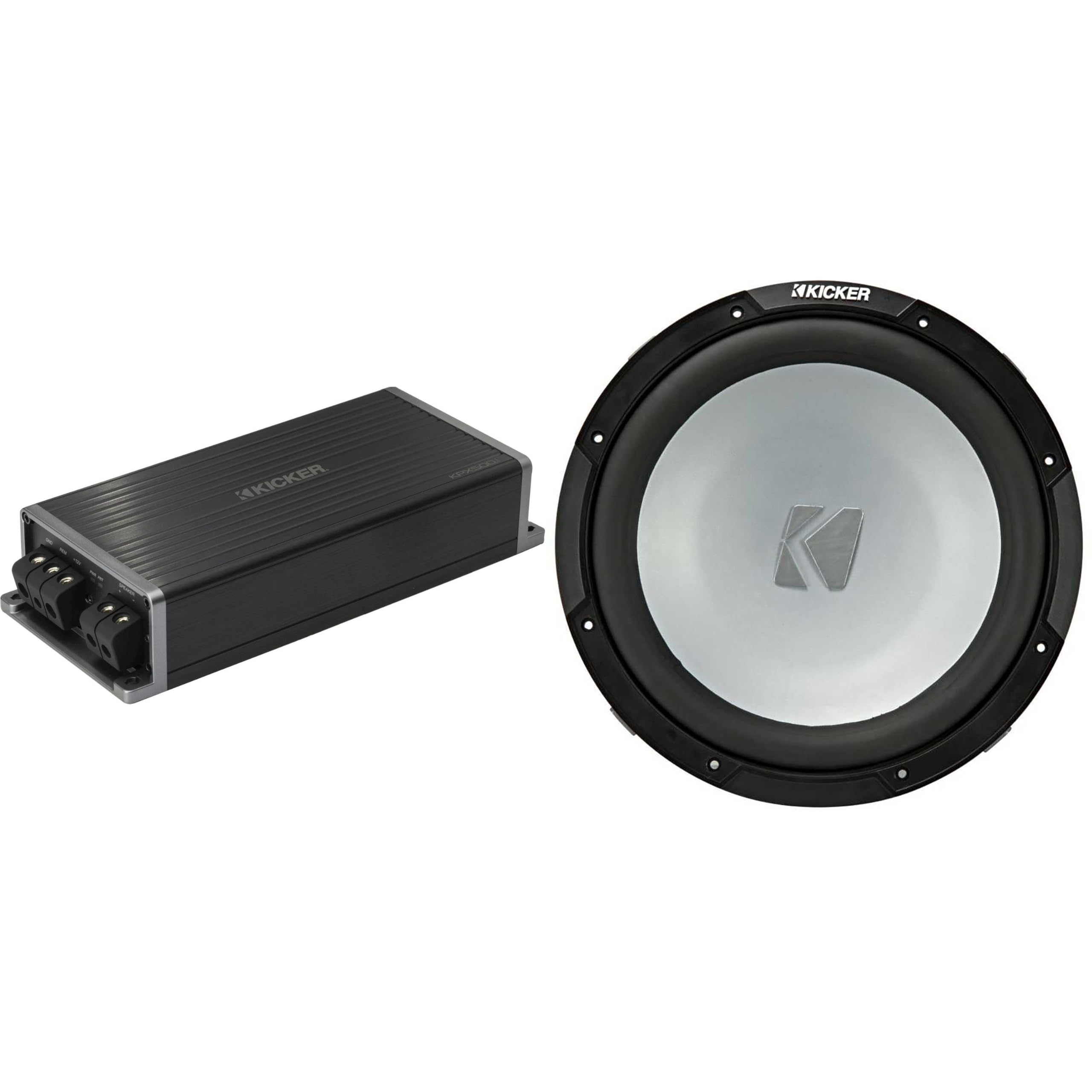 Kicker Marine KPX500.1 Powersports Amp & 12