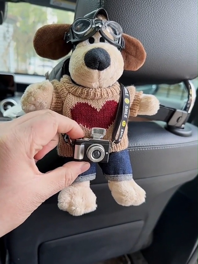 Corgi Auto Portafazzoletti Auto Peluche Cane Scatola Decorativa