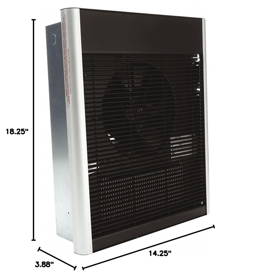 Dayton Electric Wall Heater, Recessed or Surface, 240/277VAC, Watts 3000/1500, 4000/2000