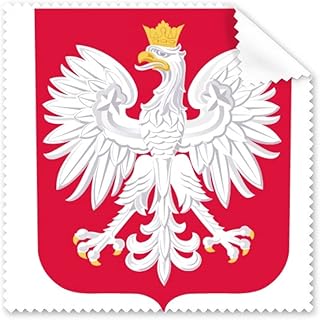 Poland Europe National Emblem Cleaning Cloth Phone Screen Glasses Cleaner 5pcs