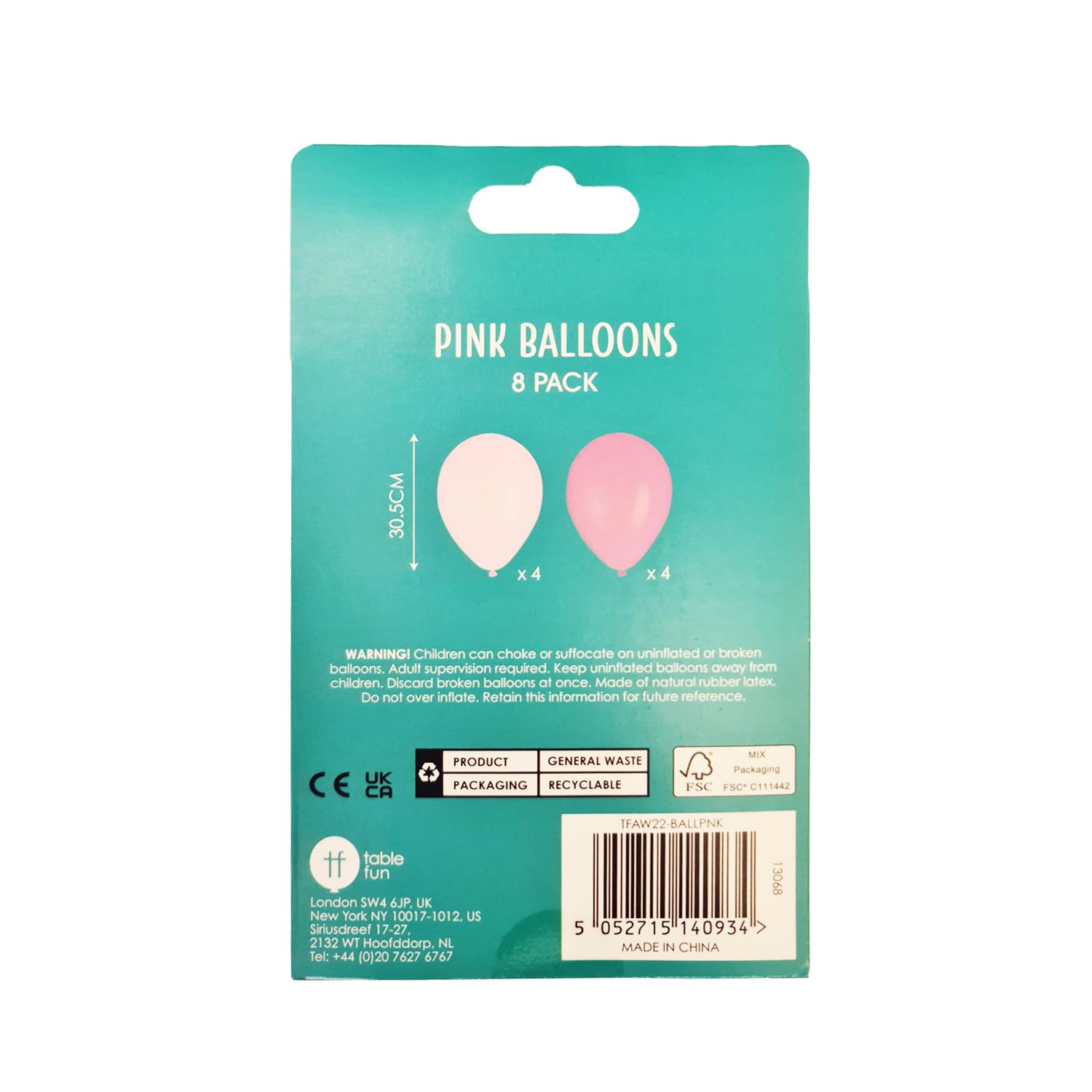 Palloncini Rosa Per Compleanno Con Nastri – Decorazioni Feste Per Ragazze, 5 Pezzi Da 30 Cm