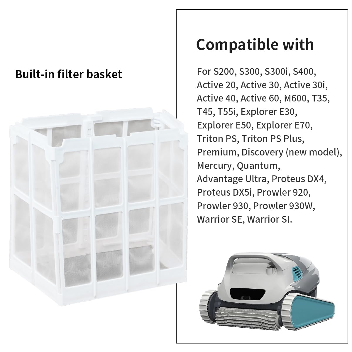 Amazon.com: fishing port Fine Filter for Inner Basket Insert
