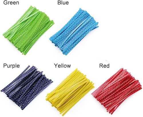 Miniatura 2 de Newkita Bolsas pequeñas de celofán de 4 x 6 pulgadas, bolsas de regalo transparentes para dulces y pasteles, bolsas de regalo con lazos de 4