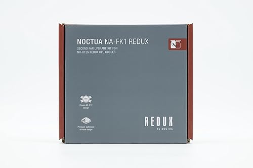 Miniatura 5 de Noctua NA-FK1 Redux, kit de actualización de segundo ventilador para enfriador NH-U12S Redux