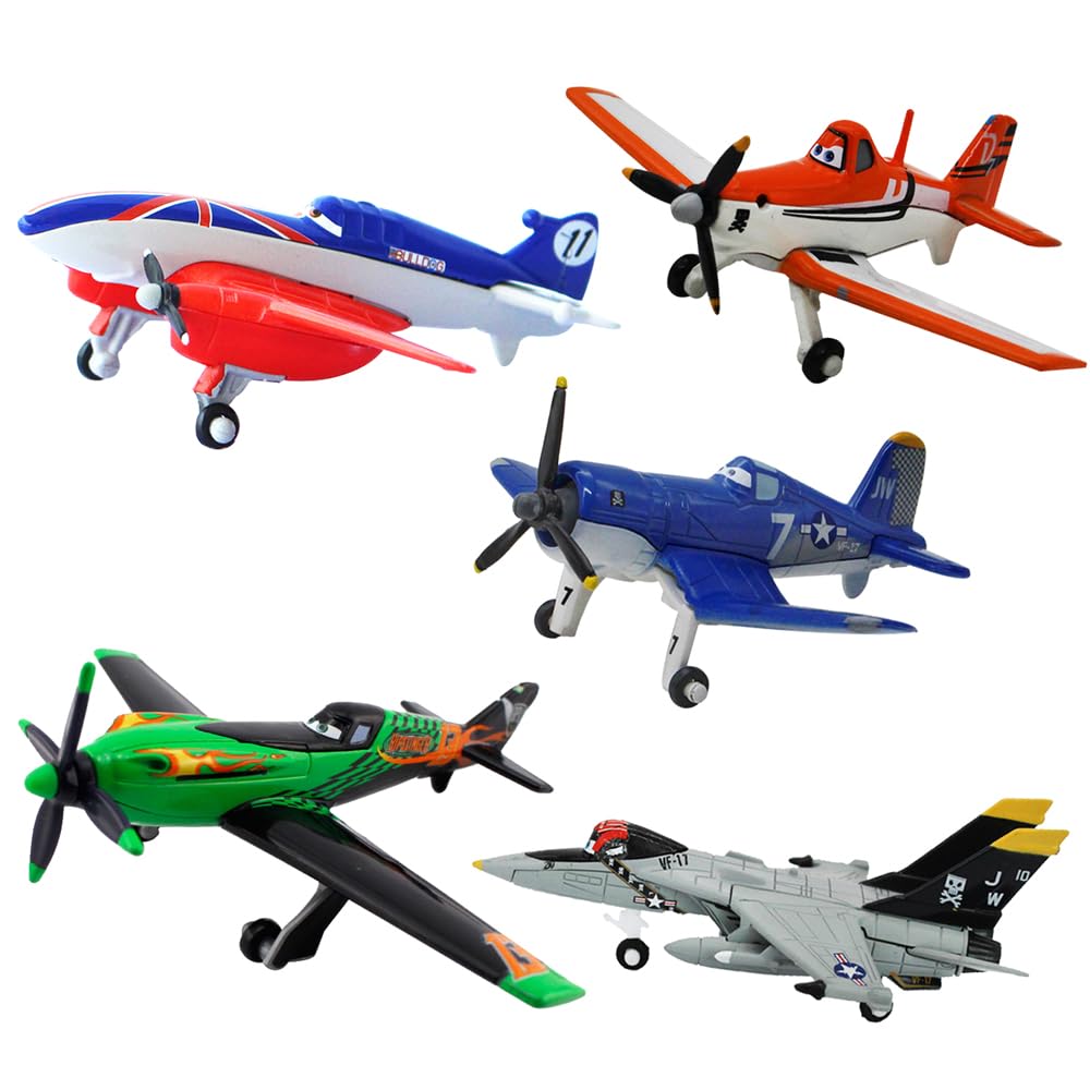 Amazon.com: 5 Pack Planes Dusty Skipper Ripslinger Bulldog Echo