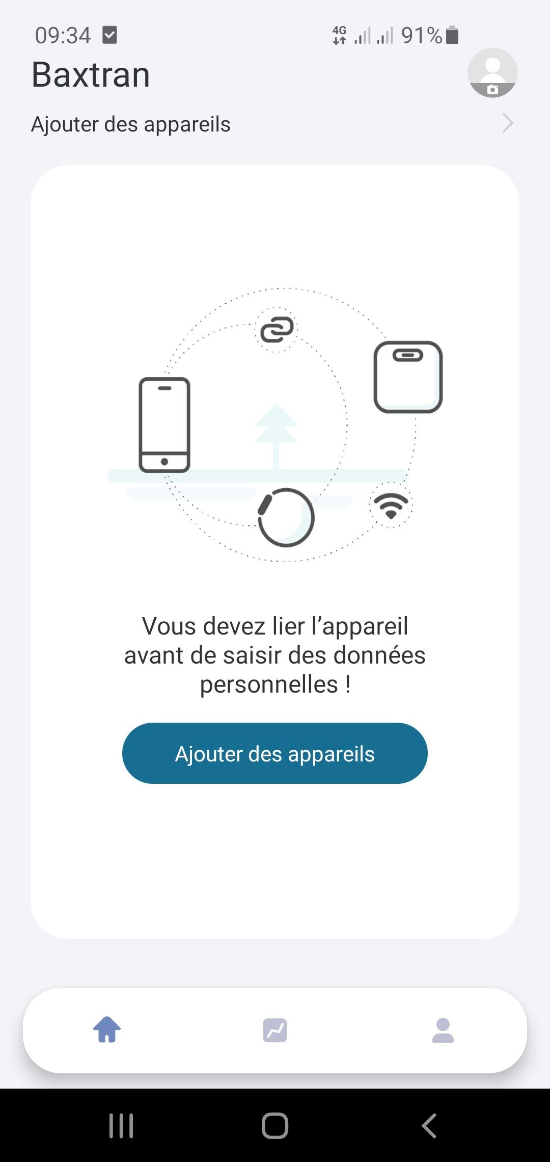 BAXTRAN – Báscula digital con función Bluetooth – Análisis de grasa – Báscula conectada con una aplicación – Diseño elegante – báscula eficaz y robusta