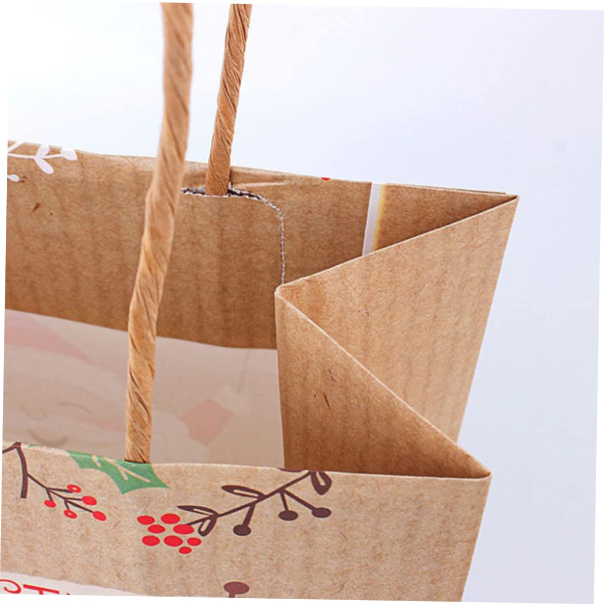 FRCOLOR 36 Piezas 23 bolsas de dulces de navidad bolsa de papel de navidad bolsas de papel kraft bolsa de buffet de dulces bolsa de favores de de de