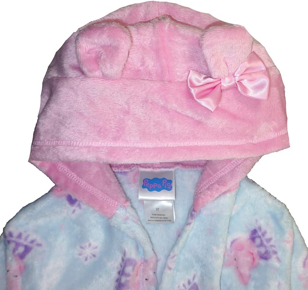 Peppa Pig Girls' Hooded Bathrobe