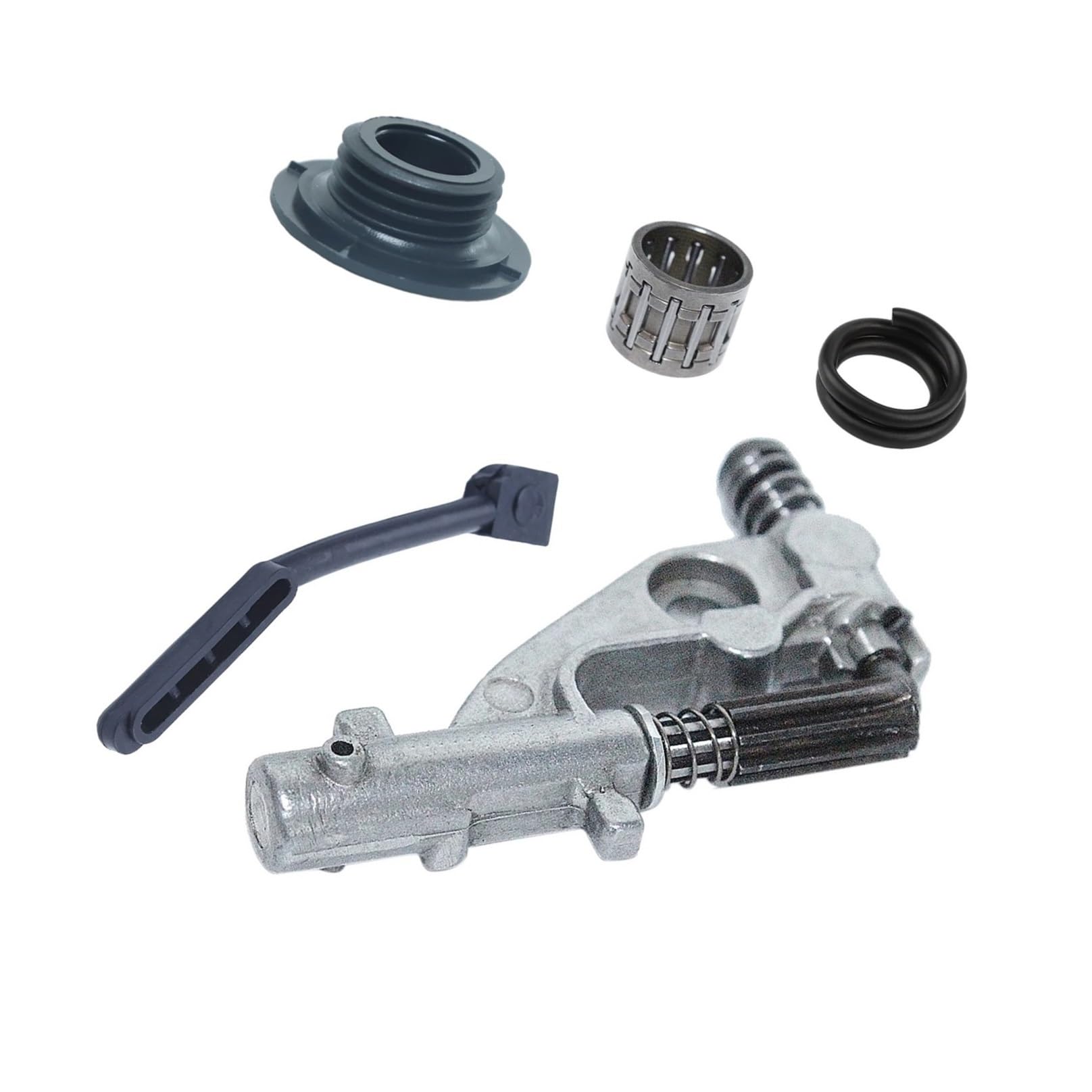 Oil Pressure Line Kit Fit for 455 455E 460 461 Chainsaw OEM 544180104 537261501 Worm Gear Oiler Pinion Maintain