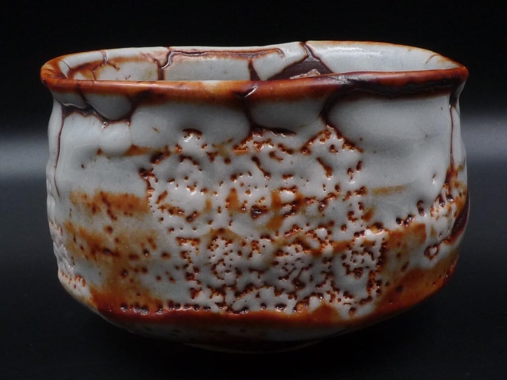 湯呑 未使用 志野焼 絵志野 検(煎茶碗 コップ ぐい呑み 鈴木蔵 加藤