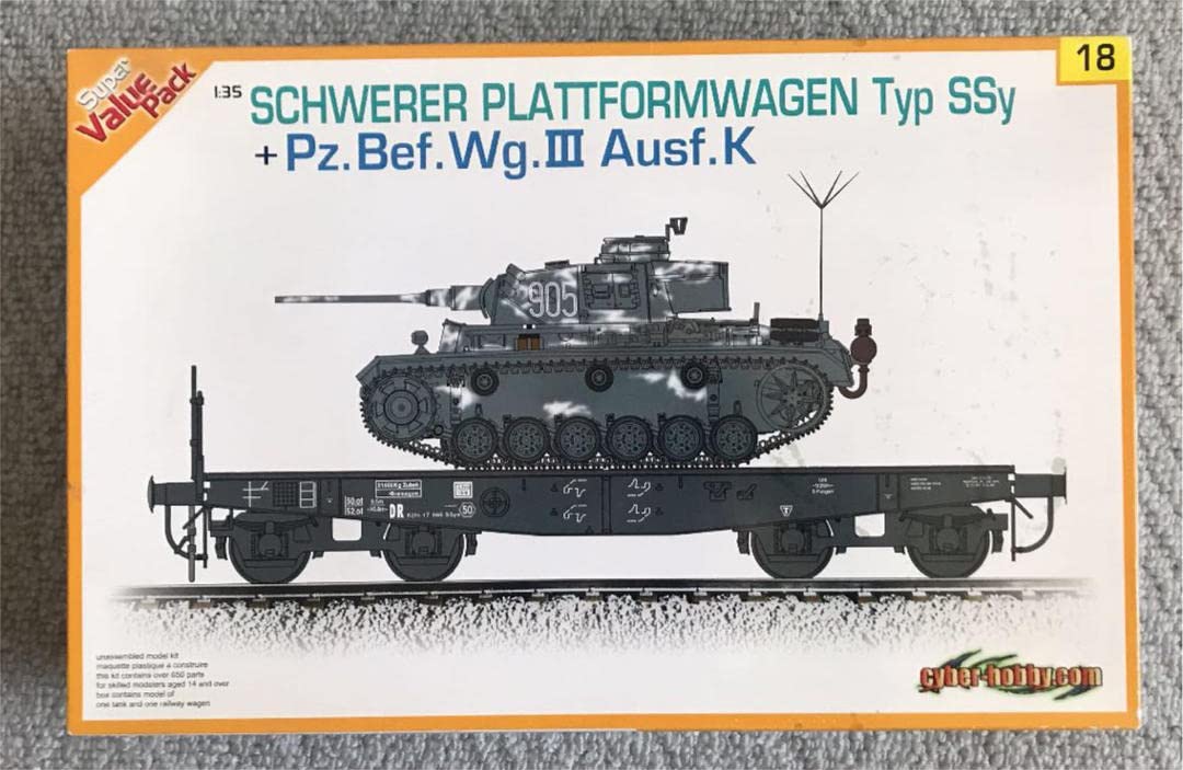 Amazon.co.jp: DRAGON 1/35 WWII ドイツ軍 III号指揮戦車K型/4軸平積 