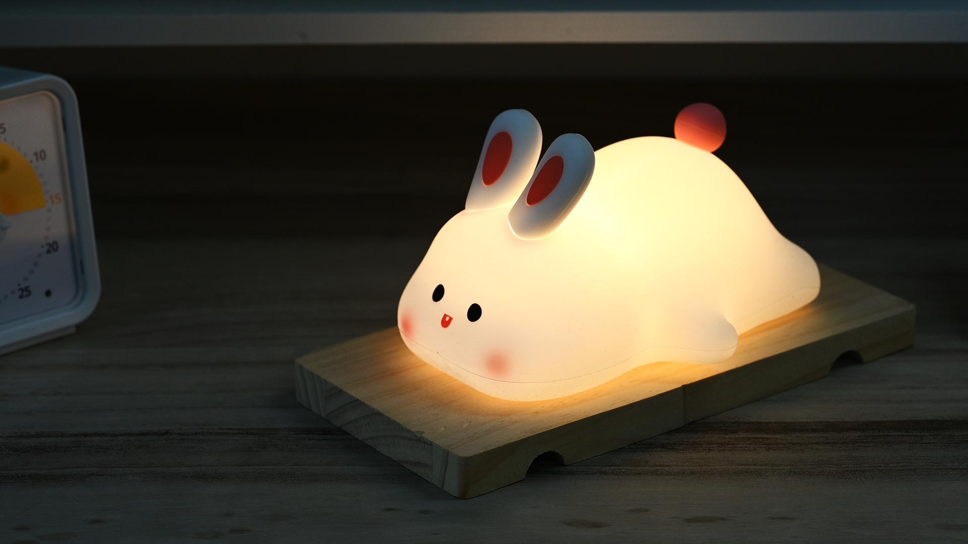 Amazon.co.jp : Umimile うさぎランプ ナイトライト うさパン
