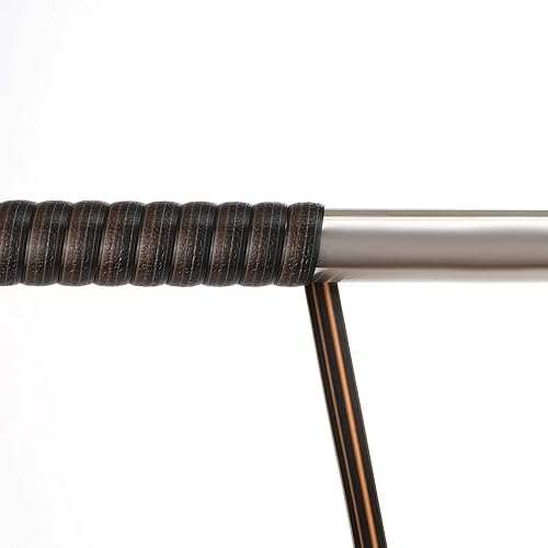 Miniatura 4 de Kit de reparación y reemplazo para asientos de correas de bastón (mimbre + herramienta de tejido), mimbre de plástico para silla reclinable, café y