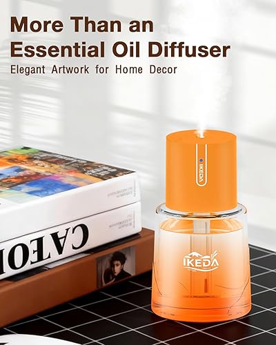 Miniatura 5 de Mini difusor de aroma  Difusor de aceite esencial 100% puro con aroma a lavanda  Humidificador portátil de 3 modos  Difusor de aromaterapia