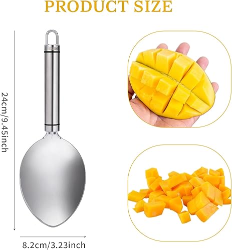 Miniatura 2 de Cortador de mango, Herramienta de corte de mango, Mango Slicer Peeler Corer, Herramienta de corte de mango Herramienta de preparación de mango,