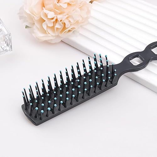 Miniatura 7 de Juego de cepillo y peine para el cabello, 100 piezas a granel para personas sin hogar envueltas individualmente, cepillo y peine ligero para mujeres