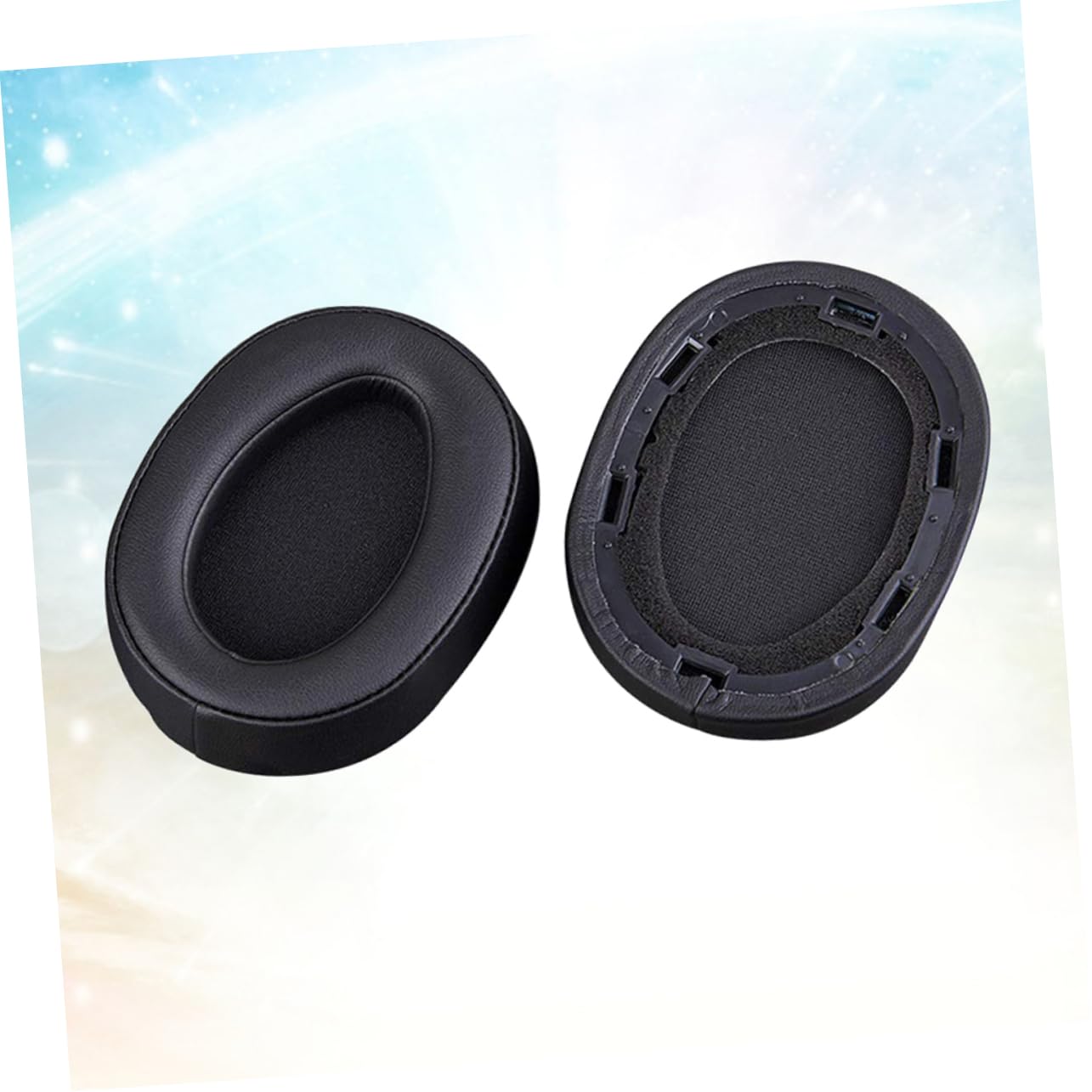 Angoily 3pièces Housse De Remplacement pour Écouteurs Mdr Coussinets Éponge Confortables Installation Facile Noir