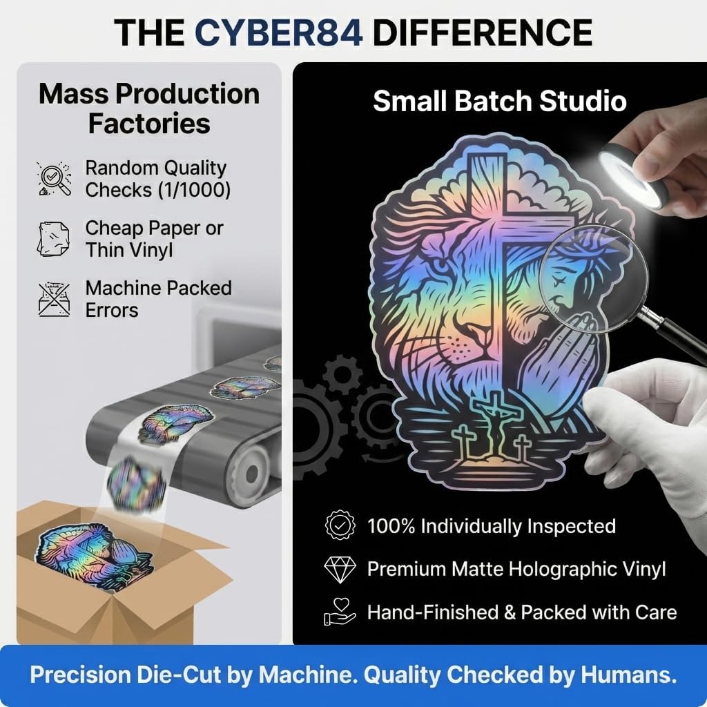 Premium Holographic Peeking Bigfoot Car Decal - Funny Sasquatch Hiding Bumper Sticker - Waterproof Matte Vinyl Yeti Gift for Campers & Hide and Seek Champions - Image 9