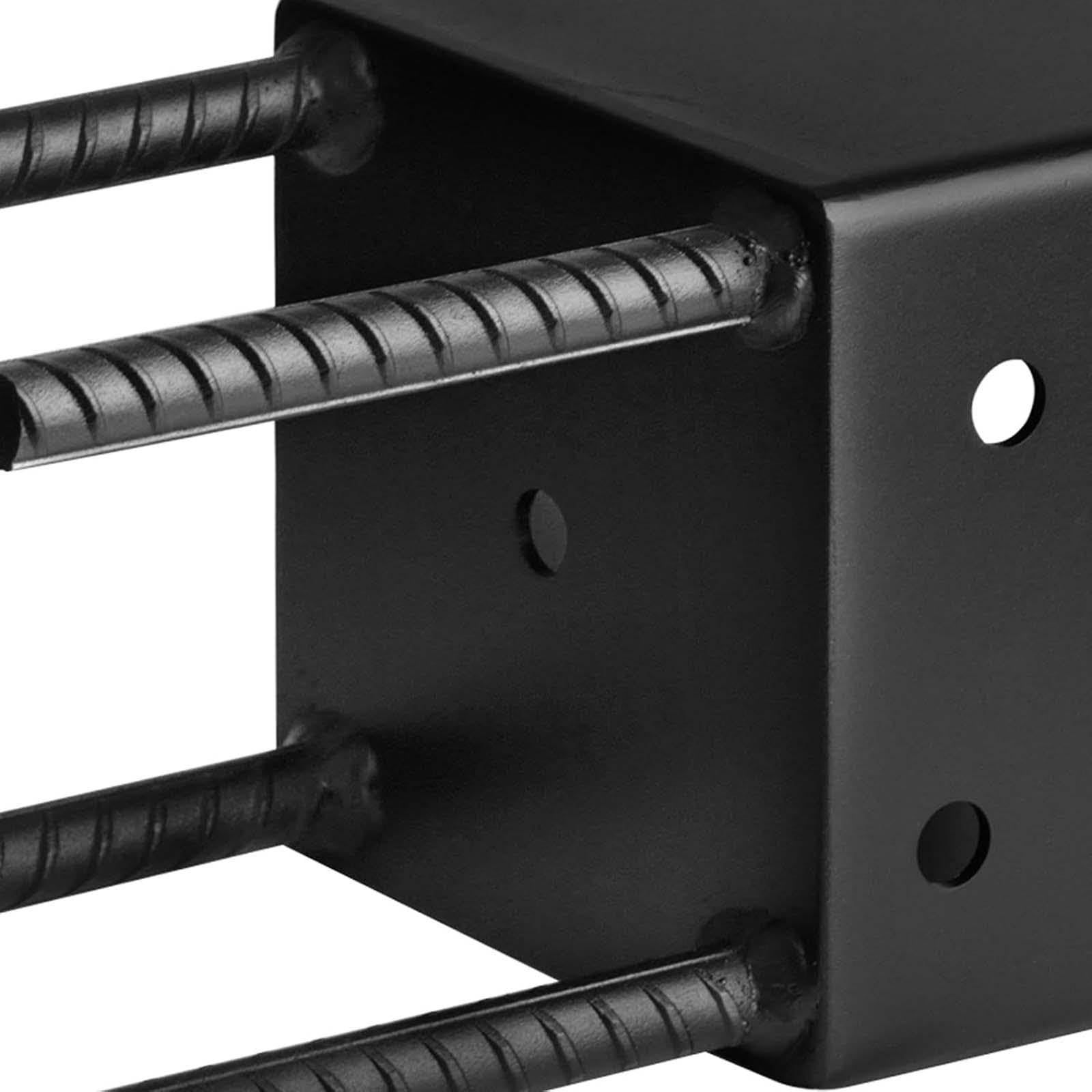 Fenteer Soporte de Anclaje de Metal para Base de Poste de Hormigón Húmedo para de Cenador de Madera Y Terraza