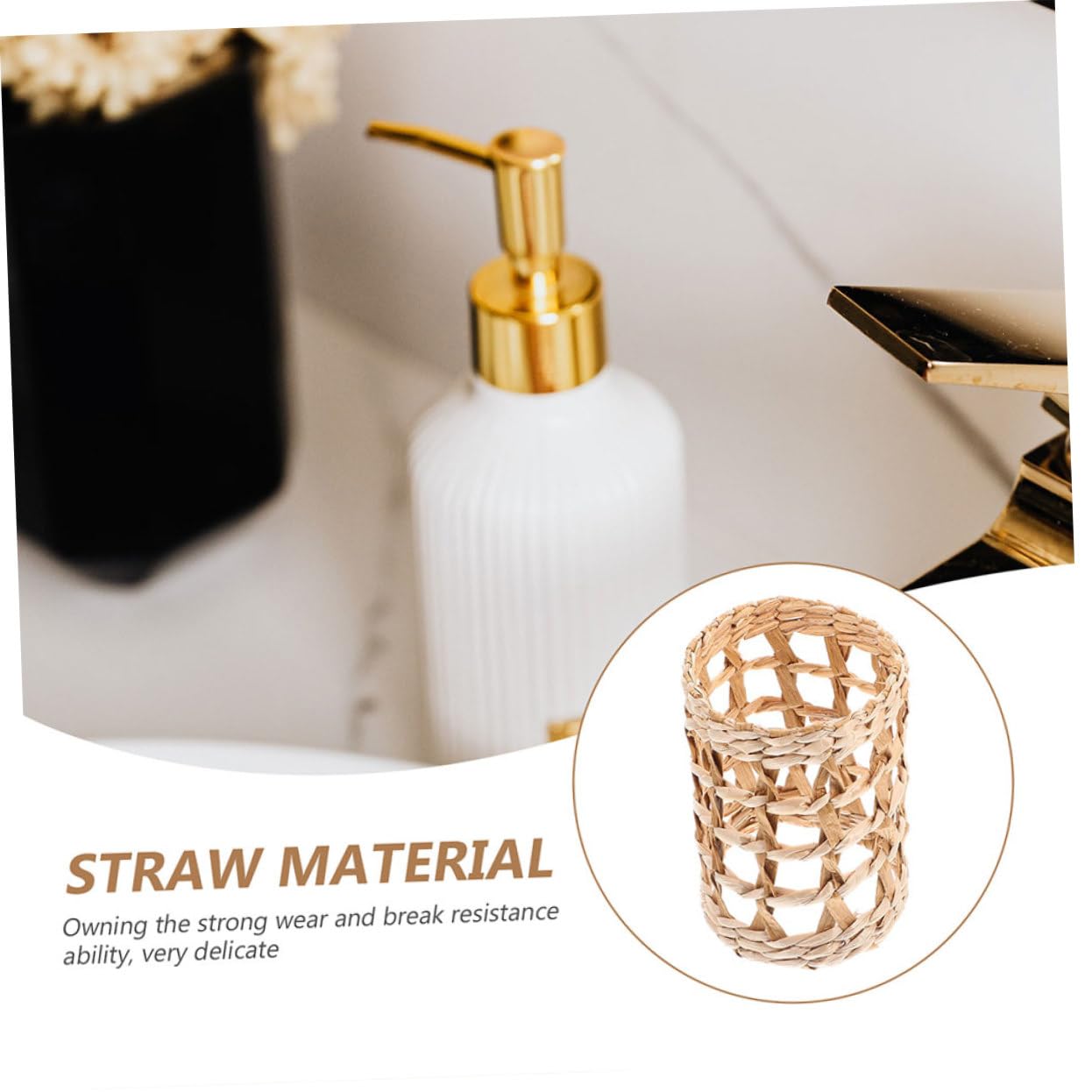 Cabilock Fundas De Vaso Tejidas Mano Resistentes Al Calor Cubiertas Decorativas Para Vasos De Accesorio Práctico Y Estiloso Para Hogar 3 Piezas X 5