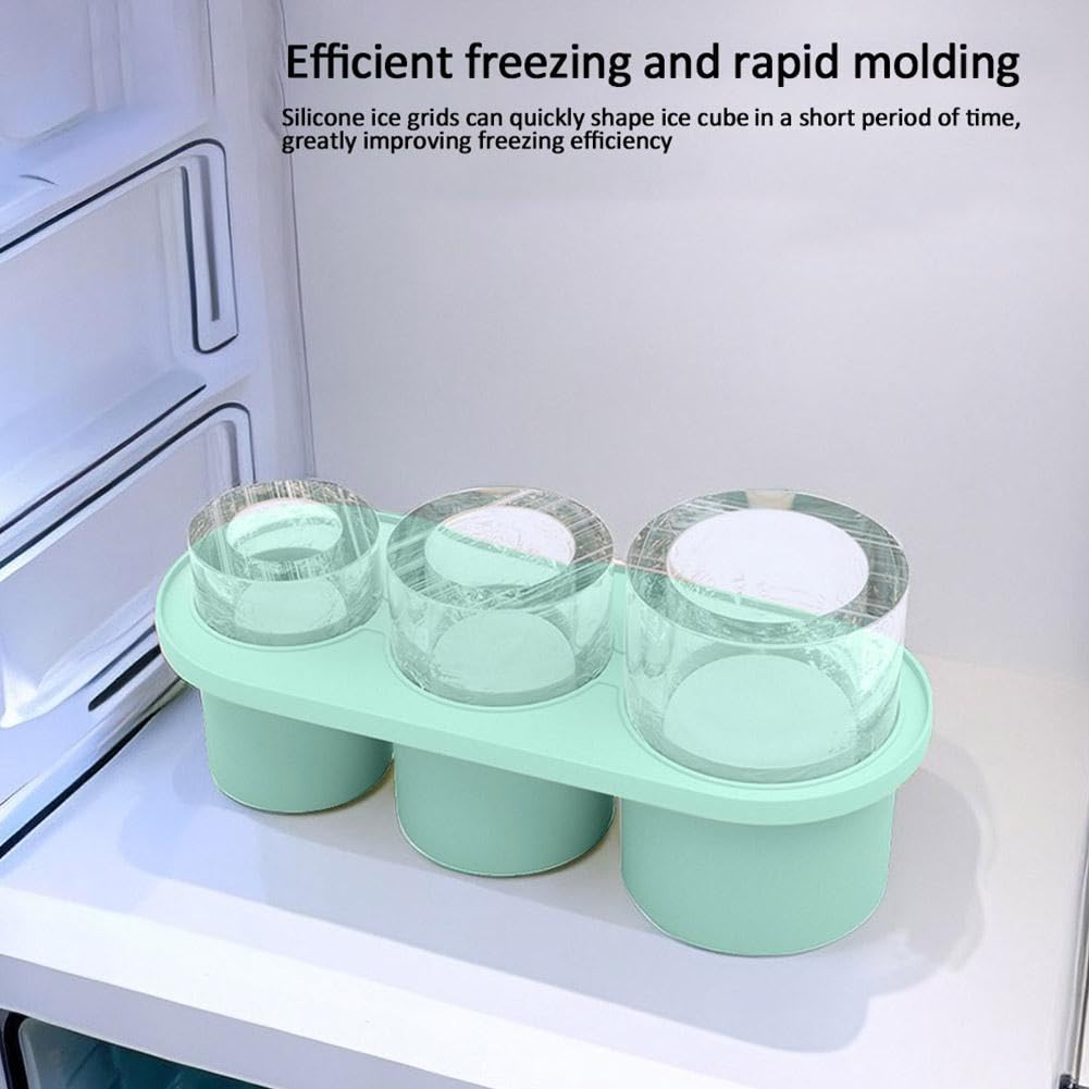 Amazon | Stanley Cups用氷型 2024年最新 シリコーン製氷機 3つの中空