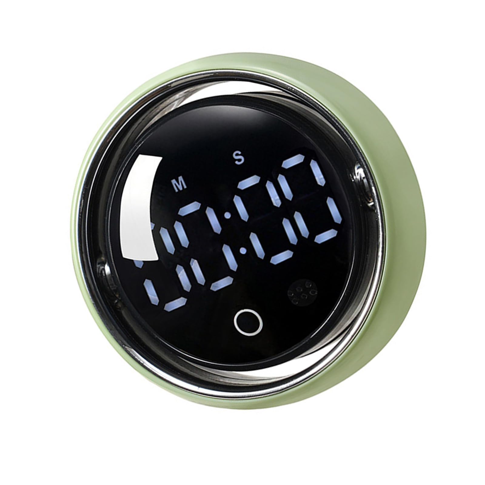 Oxxggkao LED Digital Timer with Voice Activated and Mounting Rotary Countdowns Count Up Timer for Operations Cooking