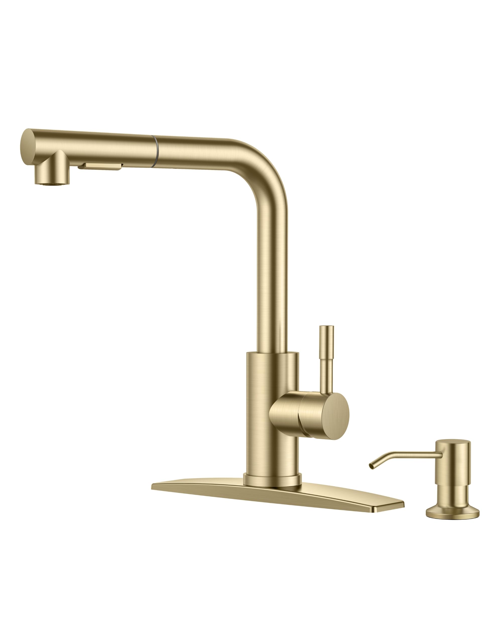 Snapklik.com : FORIOUS Gold Kitchen Faucet